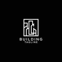 Building logo for construction logo icon design vector