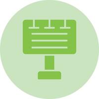 Billboard Vector Icon