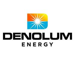 Letter D monogram energy logo design. vector