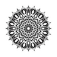 Hand drawn mandala. decoration in ethnic oriental  doodle ornament. vector