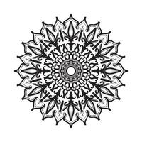 Hand drawn mandala. decoration in ethnic oriental  doodle ornament. vector