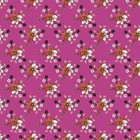 Seamless floral pattern with tropical flowers, watercolor. Vector illustration. ready for print. pattern design
