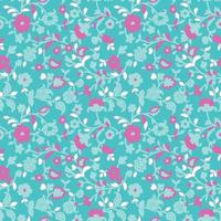 acuarela de patrones sin fisuras con flores para el diseño de la decoración. impresión brillante de moda de primavera o verano. diseño textil. patrón de diseño vector