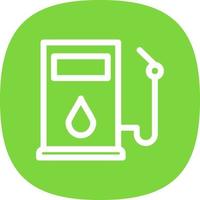 Petrol Glyph Icon vector