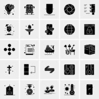 25 Universal Business Icons Vector Creative Icon Illustration to use in web and Mobile Related project