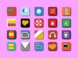 Website Interface or user Interface icons set vector