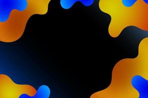 Simple gradient abstract colorful background vector