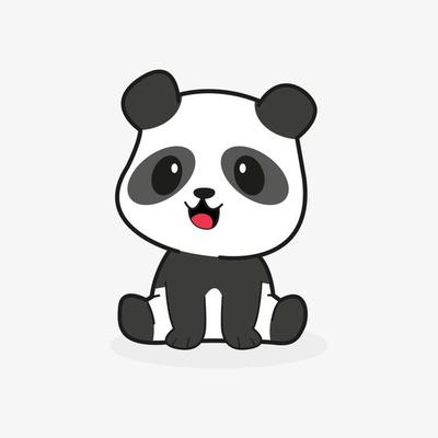 Cute baby Panda sit Cartoon Vector Icon Illustration. Animal baby Icon  Concept Isolated free Vector. Flat Cartoon Style free Vector 15574133  Vector Art at Vecteezy