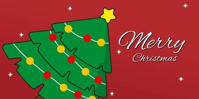 Free Banner Christmas Vector Background Pro Vector