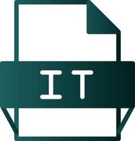 It File Format Icon vector