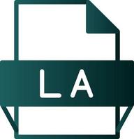 La File Format Icon vector