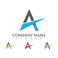 A Letter Logo Template vector