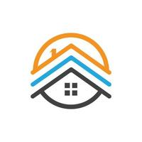 Property and Construction Logo design vector