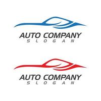 vector de plantilla de logotipo de auto auto