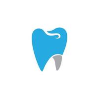 Ilustración de vector de plantilla de logotipo dental