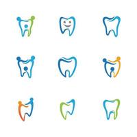 Dental logo Template vector illustration