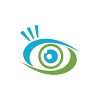 Eye Care vector logo design