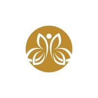 Beauty Butterfly icon design vector