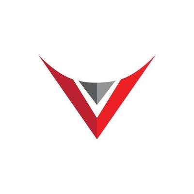 V Letter Logo Template vector