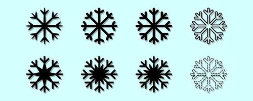 Snow Flakes Vector