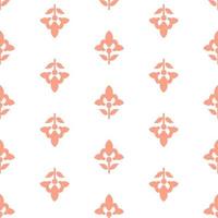 Floral seamless vector illustration pattern. Design for use backdrop all over textile fabric print wrapping paper and others.