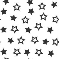 Stars seamless vector illustration pattern background. design for use backdrop all over textile fabric print wrapping paper and others.