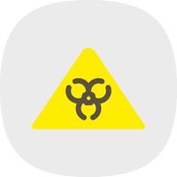 Dangerous Goods Glyph Icon vector