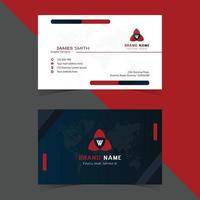 Modern and clean business card template vector