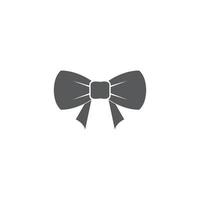 Butterfly tie vector icon illustration