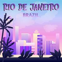 Rio De Janeiro Sign vector