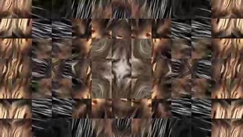 Geometric Abstract Pattern Digital Rendering video