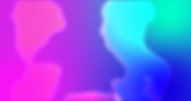 Abstract beautiful multicolored blurred colored smoke melted iridescent lava lamp bubbles on a gradient background photo