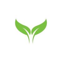 Eco Tree Leaf Logo Template vector