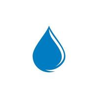 Set of abstract water drops symbols vector