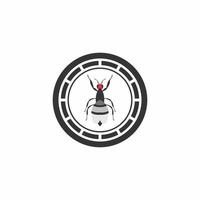 ant logo vector colored and using eps file