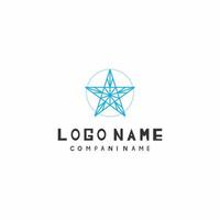 free star logo vector with eps file