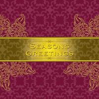 Abstract Seasons Greetings background for Christmas and happy new year theme background vector