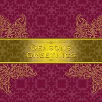 Abstract Seasons Greetings background for Christmas and happy new year theme background vector