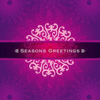 Abstract Seasons Greetings background for Christmas and happy new year theme background vector