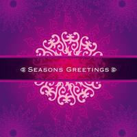 Abstract Seasons Greetings background for Christmas and happy new year theme background vector