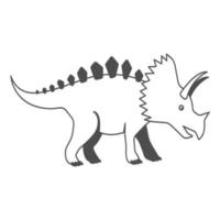 elemento de vector de dinosaurio