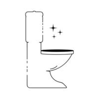 toilet vector element design