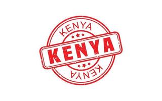 KENYA stamp rubber with grunge style on white background vector