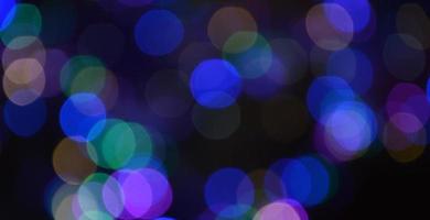 blurred abstract background  colorful circular bokeh photo