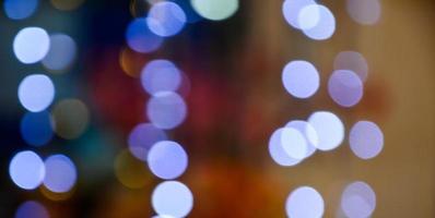 blurred abstract background  colorful circular bokeh photo