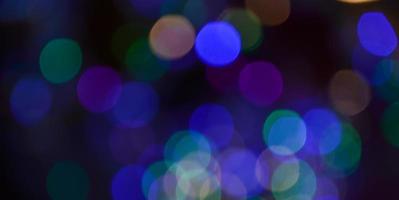 blurred abstract background  colorful circular bokeh photo