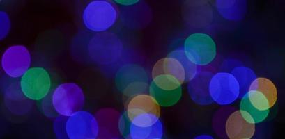 blurred abstract background  colorful circular bokeh photo