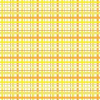 tela escocesa de tartán escocés línea amarillo naranja patrones sin costuras. Motivo geométrico vintage estilo retro moderno. patrón de madrás de tela vector de impresión popular mínimo. diseño para ropa textil de fondo.