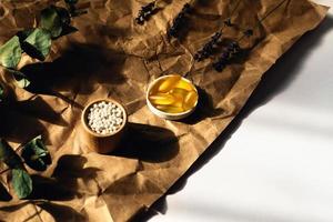 Natural medicine and homeopathy. photo