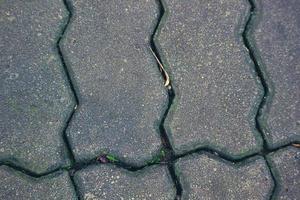 This is a pattern of paving blocks photo